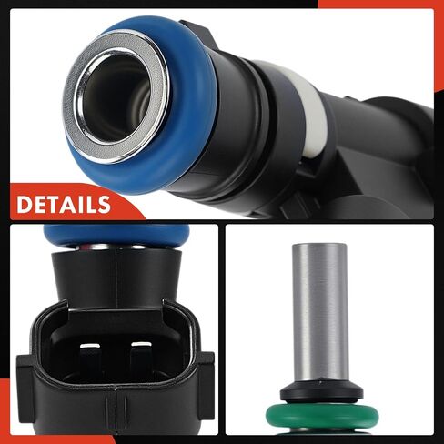 A-Premium Set of 4 Fuel Injectors Compatible with Mitsubishi Outlander Sport 2011-2013, Lancer 2008-2013, 2.0L in Saudi Arabia
