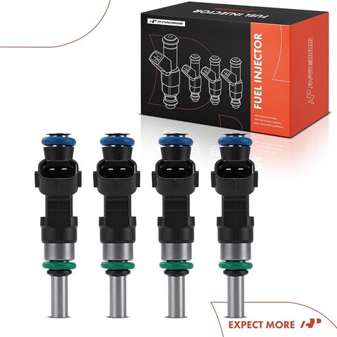 A-Premium Set of 4 Fuel Injectors Compatible with Mitsubishi Outlander Sport 2011-2013, Lancer 2008-2013, 2.0L in Saudi Arabia