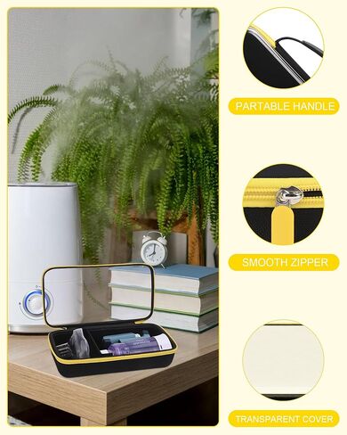 Asthma Inhaler Case Portable Nebulizer and Spacer Storage for Kids and Adults - Travel Carrying Case for Masks, Inhaler Holder in Kuwait