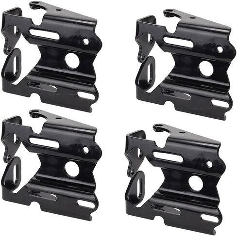 MyTee Products Products Pumper Procting Bracket متوافقة مع VNL (2000-2024) - قوس المصد الثقيل المسحوق السوداء المغلفة للشاحنات شبه - يحل محل 20470356 ، 21111500 ، 82713471 ، 82721541 ، 82722748 in Saudi Arabia
