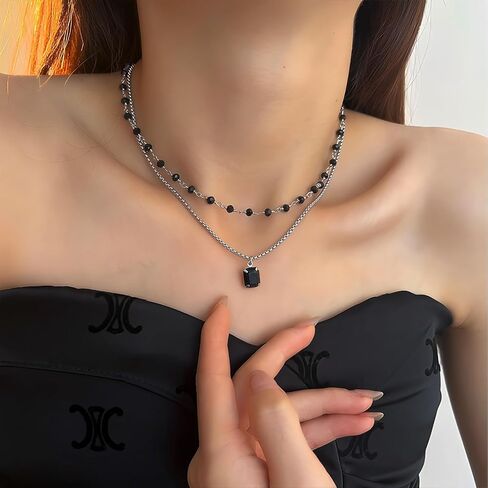 JNF Puffy Large Heart Pendant Pearl Necklace For Women Adjustable Black Velvet Rope Chain Sun Cross Necklaces Y2K Goth Jewelry in Saudi Arabia
