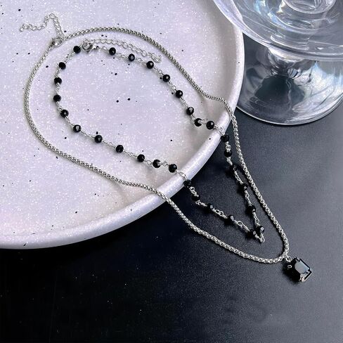 JNF Puffy Large Heart Pendant Pearl Necklace For Women Adjustable Black Velvet Rope Chain Sun Cross Necklaces Y2K Goth Jewelry in Saudi Arabia