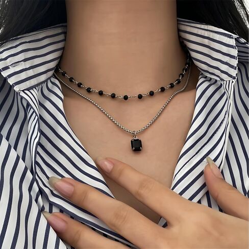 JNF Puffy Large Heart Pendant Pearl Necklace For Women Adjustable Black Velvet Rope Chain Sun Cross Necklaces Y2K Goth Jewelry in Saudi Arabia