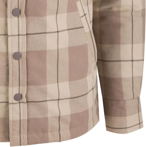 Drake Waterfowl Men Campfire Flannel Hoodie | قميص سترة في الهواء الطلق دافئ في الهواء الطلق | طوق مع غطاء محرك قابلة للتعديل in Kuwait