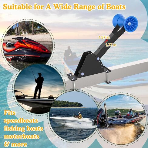 منصة Winch القابلة للتعديل مع الأسطوانة ، و Winch Mount/Boat Trailer Stand Winch مع Towing Winch مقابل 3 "إلى 4" W × 4 "H Trailer ، ومقطورة القوارب Winch Post/Boat Winch Stand in Kuwait