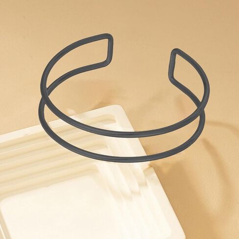 Arm Cuff Bracelet for Women Gold Arm Cuff Upper Arm Layered Cuff Bangle Bracelet Minimalist Armband Stackable Jewelry for Summer Beach in Saudi Arabia