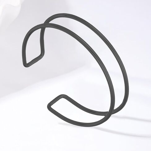 Arm Cuff Bracelet for Women Gold Arm Cuff Upper Arm Layered Cuff Bangle Bracelet Minimalist Armband Stackable Jewelry for Summer Beach in Saudi Arabia