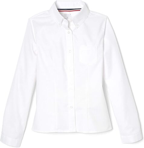 French Toast Girls' Long Sleeve Oxford Blouse in Saudi Arabia