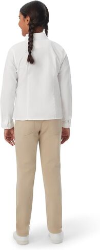 French Toast Girls' Long Sleeve Oxford Blouse in Saudi Arabia