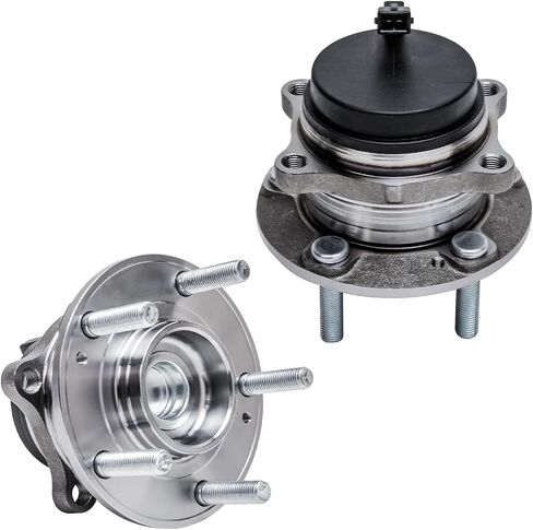 Detroit Axle - FWD Rear 2pc Wheel Bearing Hubs for Hyundai Santa Fe XL Sport Veracruz Kia Sorento, 2 Wheel Bearing & Hubs Assembly Replacement in Saudi Arabia