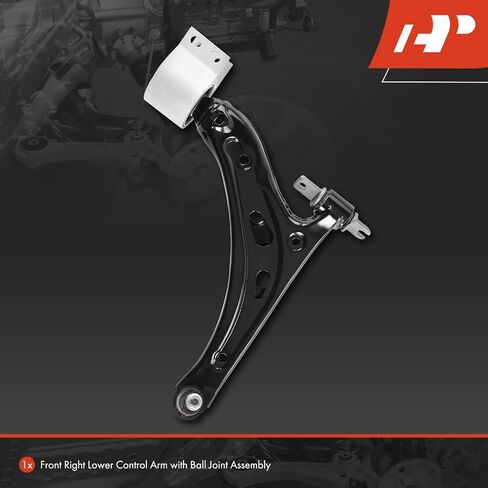 A-Premium Front Right Lower Control Arm, with Ball Joint & Bushing, Compatible with GMC Acadia 2017-2023, Cadillac XT5 2017-2023 in Saudi Arabia