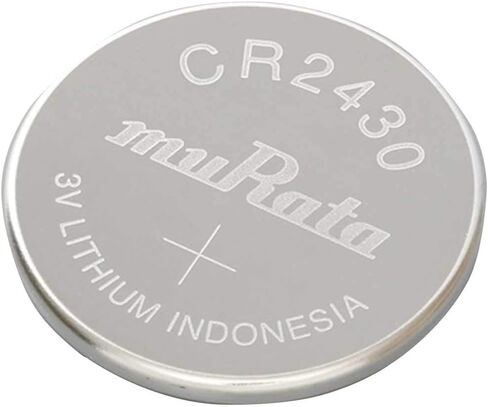 Murata CR2430 Battery DL2430 ECR2430 3V Lithium Coin Cell (100 Batteries) in Saudi Arabia