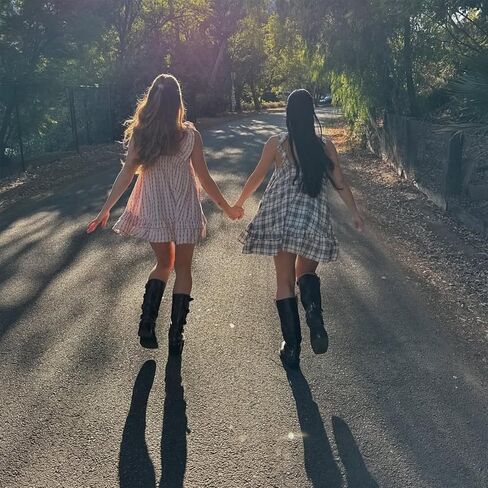 HOXIJIA Women Cute Floral Printed Mini Dress Sleeveless Bow Front Loose Ruffled Short Dress Summer Gingham Babydoll One Piece in Saudi Arabia