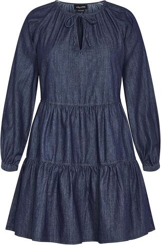 City Chic Women's Plus Size Dress-Mina in Saudi Arabia