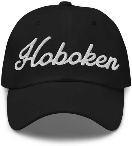 Hoboken Baseball Cap Hoboken Dad Hat Bold Baseball Script California CA Hat Embroidered Souvenir Gift in Kuwait