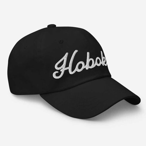 Hoboken Baseball Cap Hoboken Dad Hat Bold Baseball Script California CA Hat Embroidered Souvenir Gift in Kuwait