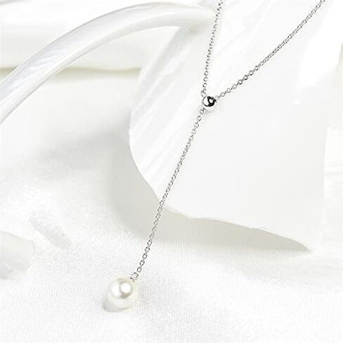 14K Gold Choker Necklace for Women,Elegant Design with Drop Freshwater Cultured Pearl Pendant,Fashion Jewelry, Ideal Gift for Mom, Girlfriend, Wife on Special Occasions in Saudi Arabia