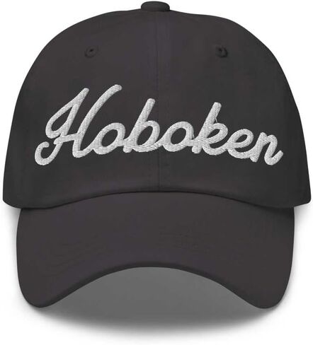 Hoboken Baseball Cap Hoboken Dad Hat Bold Baseball Script California CA Hat Embroidered Souvenir Gift in Kuwait