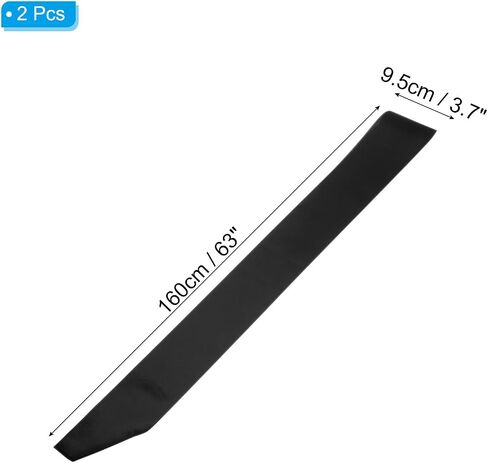 Patikil 63 "X4" SASH SASH ، 2 PCS DIY SASH SASH PROM QUEEN SASHES PARTORY Form in Saudi Arabia
