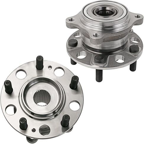 Detroit Axle - AWD 2PC محمل العجلات الخلفية لمحامل Hyundai Tucson 2016-2021 Kia Sportage ، 2017 2018 2019 in Kuwait