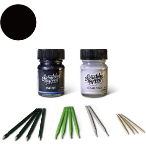 ScratchesHappen Exact-Match Touch Up Paint Kit - Galaxy Black Metallic (G10) for Nissan - Essential (Paint + Clear Coat) in Saudi Arabia