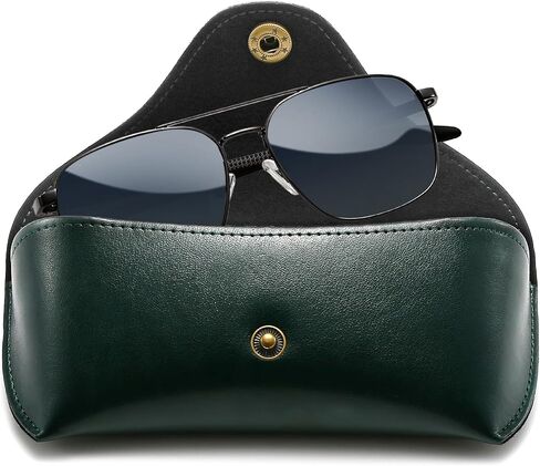SUNGAIT Carbon Fiber Sunglasses Square Aviator Polarized Sun Glasses Men Driving Fishing Gifts UV400 Protection in Saudi Arabia