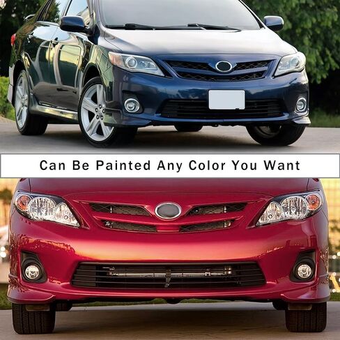 Front Bumper Upper & Lower Grille Assembly Fit For 2011 2012 2013 Toyota Corolla Air Intake Grille Grill Direct Replacement For TO1036125, TO1200340 | 5311202280, 5310002410C0 in Saudi Arabia