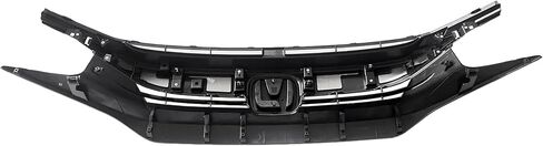 Set Left & Right Molding Grille Chrome Trim Grille Fit 2016 2017 2018 Honda Civic in Saudi Arabia