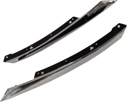 Set Left & Right Molding Grille Chrome Trim Grille Fit 2016 2017 2018 Honda Civic in Saudi Arabia