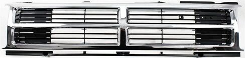 Garage-Pro Grille Assembly متوافق مع 1987-1989 Toyota 4Runner ، يناسب قذيفة كروم بيك آب بيك آب مع تويوتا مع مركز إدراج أسود مطلي in Saudi Arabia