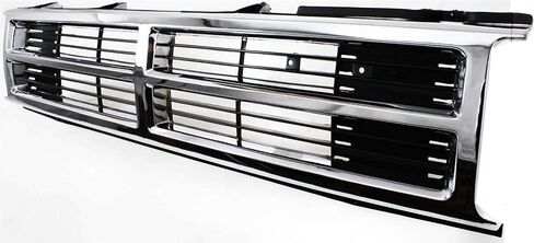 Garage-Pro Grille Assembly متوافق مع 1987-1989 Toyota 4Runner ، يناسب قذيفة كروم بيك آب بيك آب مع تويوتا مع مركز إدراج أسود مطلي in Saudi Arabia