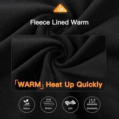 Long Sleeve Thermal Compression Shirts for Men, Thermal Shirts Fleece Lined for Athletic Base Layer Cold Weather in Saudi Arabia