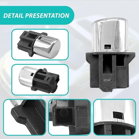 مجموعة إصلاح مقبض زر التحول مع لوحة الربيع والجانبية 54132-SDA-A81 54141-SDA-A81 متوافقة مع 2003-2007 Honda Accord Automatic Transmission in Saudi Arabia