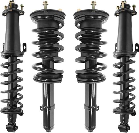 COMPLETESTRUTS - Front & Rear Complete Strut Assemblies with Coil Springs Replacement for 2006-2013 Lexus IS250 AWD Sedan - Set of 4 in Saudi Arabia
