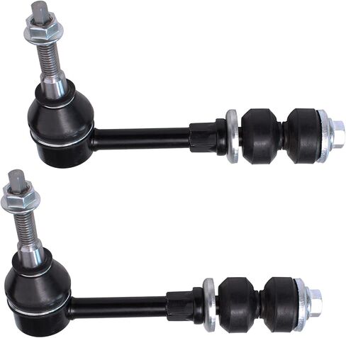 Detroit Axle - 4WD Front Sway Bars for 2003 2004 2005 Dodge Ram 2500 3500, 2 Stabilizer Sway Bar End Links Replacement in Saudi Arabia