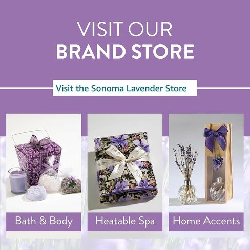 Sonoma Lavender Pure Lavender Essential Oil, 100% Natural Essential Oils for Aromatherapy, Calming Lavender Oil to Promote Relaxation, 10 mL in Saudi Arabia