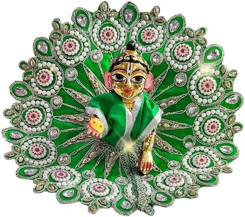 Laddu Gopal Dress Size 6 l Ladoo Gopal Dress l Kanha Ji Dress (Set of 6 Poshak) Size 0 1 2 3 4 5 6 in Saudi Arabia
