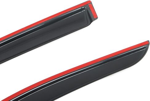 IKON MOTORSPORTS Tape on Window Visors Compatible with 2019-2025 Lexus UX-Series UX200 UX250h UX300h, Acrylic Smoke/Tinted Rain Guards, Side Window Wind Deflectors 4PCS in Saudi Arabia