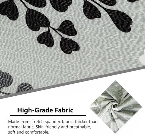 Wing Chair Slipcovers 2 Pieces Stretch Spandex Wingback Chair Covers Sofa Slipcover Printing Wingback Armchair Slipcovers Furniture Protector Couch Soft with Elastic Bottom for Wingback Chairs,12 in Kuwait