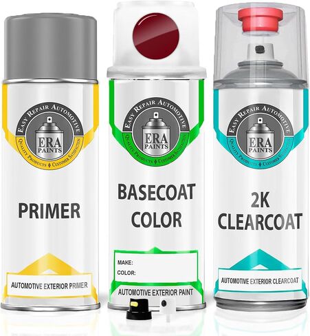Era Paints LK3A - Paprika Red for Volkswagen Match Automotive Automotive Touch Up Paint Jar - مجموعة أساسية in Kuwait