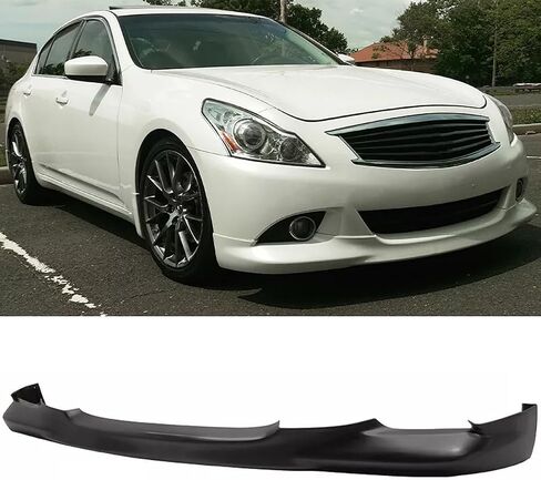 Front Bumper Lip Spoiler Fit for 2010 2011 2012 2013 Infinit1 G37 Sedan PU OE Style in Saudi Arabia