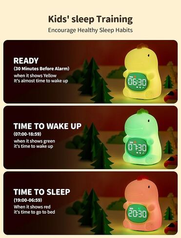 MASHI Capybara Alarm Clock with Night Light, Digital Alarm Clock for Kids, Cute Capybara Night Light, Snooze, Adjustable Brightness,Gift for Kids Girls Boys Teens Birthday Room Decor in Kuwait