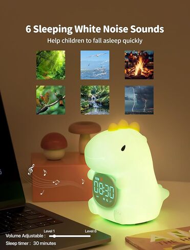 MASHI Capybara Alarm Clock with Night Light, Digital Alarm Clock for Kids, Cute Capybara Night Light, Snooze, Adjustable Brightness,Gift for Kids Girls Boys Teens Birthday Room Decor in Kuwait