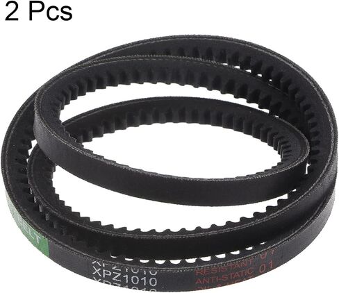 HARFINGTON 2pcs XPZ-1087 V-Belts Drive Belt 1087mm Pitch Girth 10mm Width 8mm Height Rubber for Power Transmission in Saudi Arabia