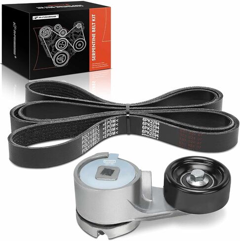 A-Premium Engine Serpentine Belt Drive Kit Compatible with Ford Mustang 1988 1989 1990 1991 1992 1993-5.0L in Saudi Arabia