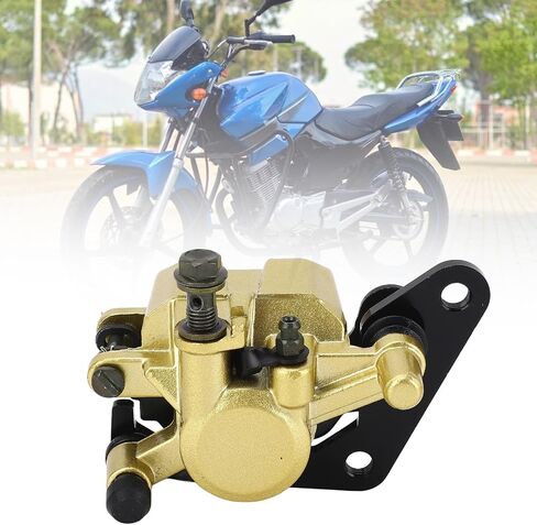 Front Brake Caliper with Brake Pad Ybr 125 fbc Metal Enhanced Safety Easy Installation Front Brake Caliper Assembly Fit for YBR125 2007 to 2017 in Saudi Arabia