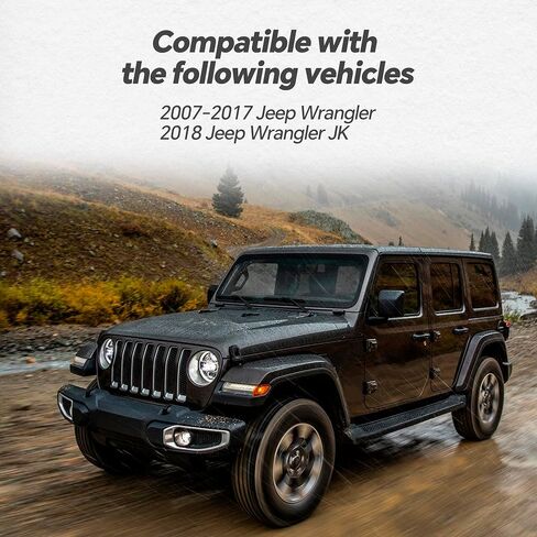 68003281AC 2 PCS ABS SPEED SESSOR الجبهة اليسرى واليمين متوافق مع JEEP 2007-2017 WRANGLER /2018 WRANGLER JK ، استبدل 68003281AA ALS1918 in Saudi Arabia