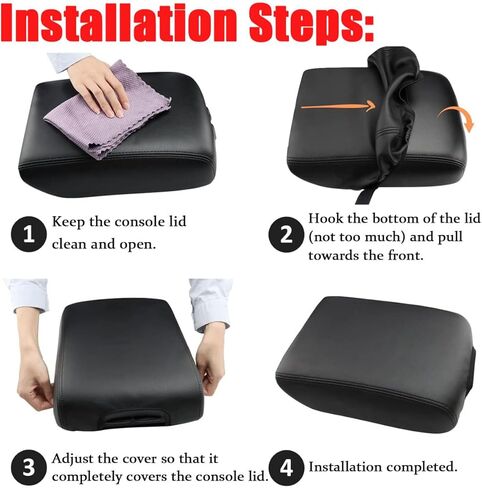 CAR CENTER CENTER CONTOLE COVERT COVER لـ KIA K5 2021 2022 2023 2024 2025 CONSOLE LEATHER BOX BOX LID COVERTORCE CUSTEROTION in Kuwait