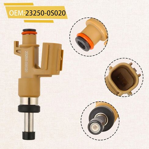 23250-0S020 8cyl 1UR/3UR حقن الوقود ، متوافقة مع/Toyota 5.7L Tundra Sequoia Land Cruiser ، متوافق مع/exus 4.6L GX460 LX570 | 12 ثقوب | | مجموعة من 8 | in Saudi Arabia