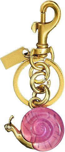 Agate Snail Keychain Bag Charms for Women Handbags Cute Simulation Resin Car Accessories Lightweight Durable Anti-Loss Key Ring Purse Jewelry Gifts in Saudi Arabia